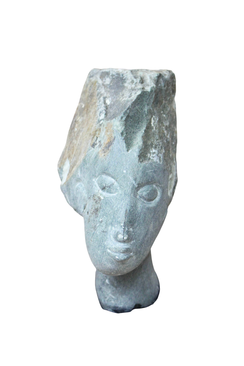 Stone head sculpture by Rizimu Chiwawa Zimbabwe 30.10