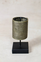Antique Ethiopian Cast Silver-Toned Bracelet (Dure) - 58.1
