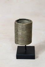 Antique Ethiopian Cast Silver-Toned Bracelet (Dure) - 58.1
