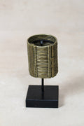 Antique Ethiopian Cast Silver-Toned Bracelet (Dure) - 58.2