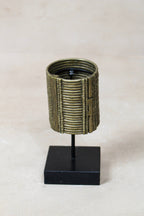 Antique Ethiopian Cast Silver-Toned Bracelet (Dure) - 58.2
