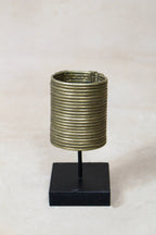 Antique Ethiopian Cast Silver-Toned Bracelet (Dure) - 58.2