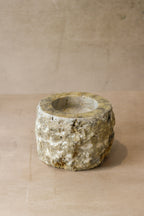 Rough Cut Onyx Candleholder XL 14.7