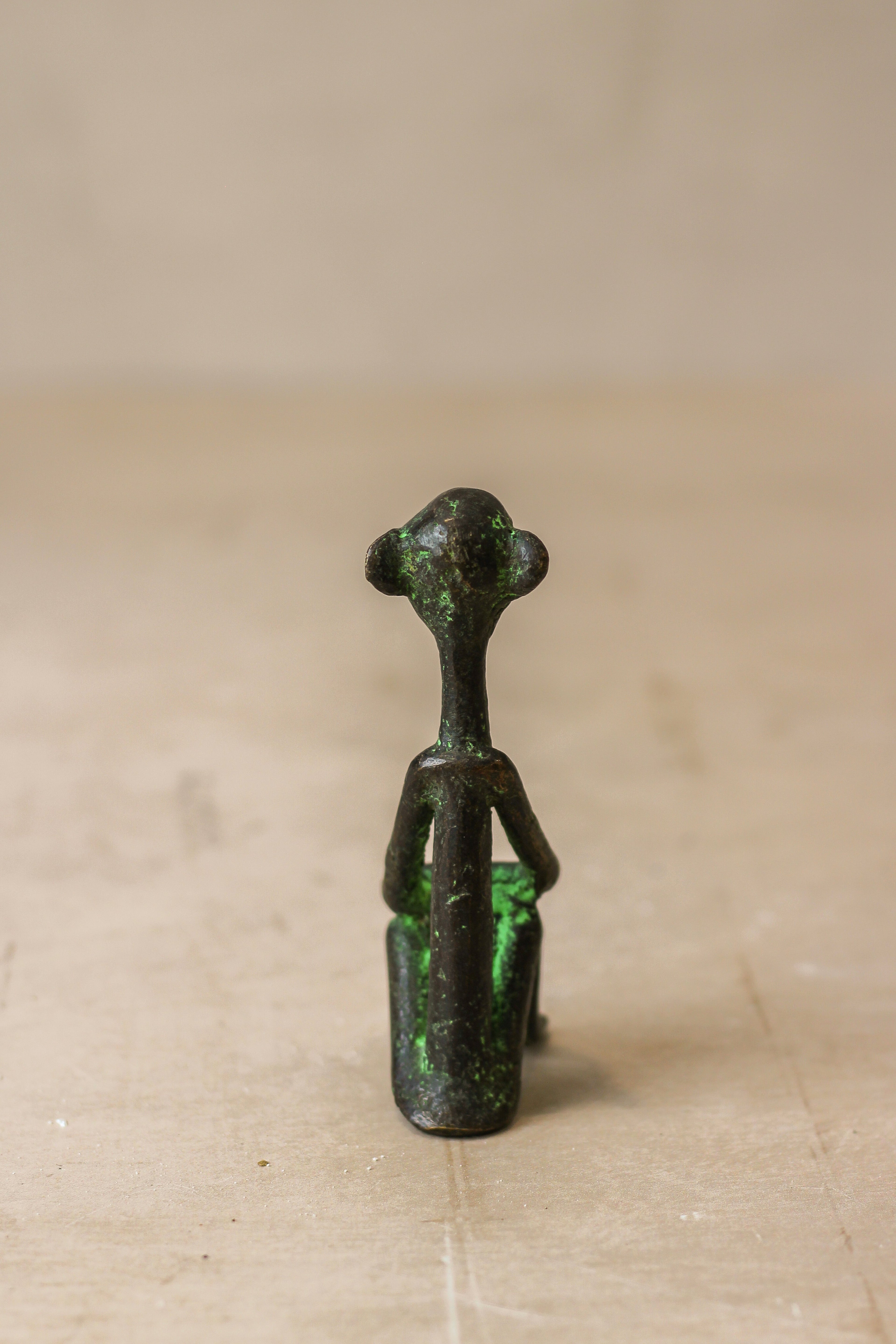 Benin Bronze Statue - 79.2