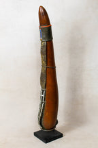 Vintage Beaded Maasai Calabash - Kenya - 52.5