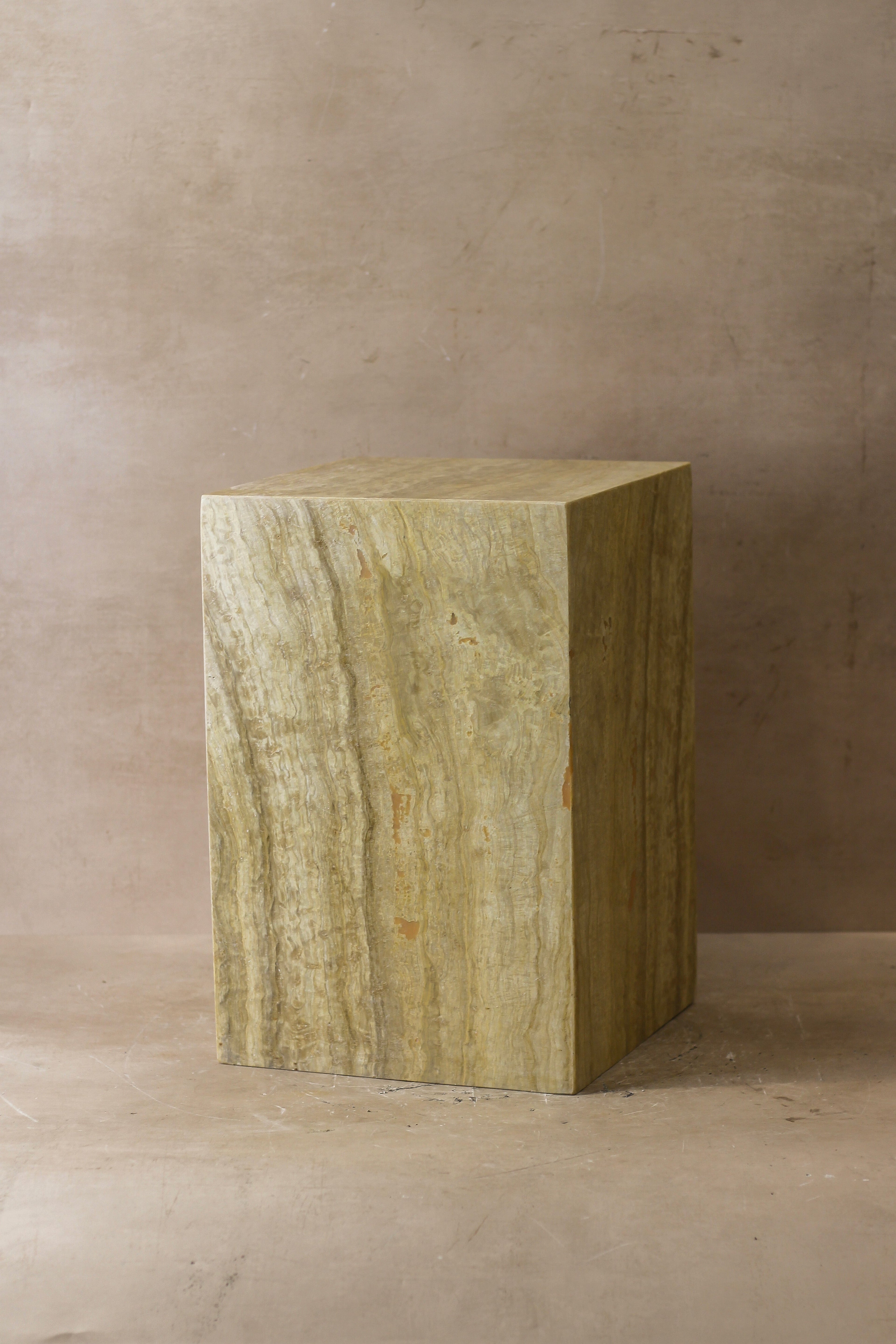 Onyx Side Table Pedestal - Hollow - No 5