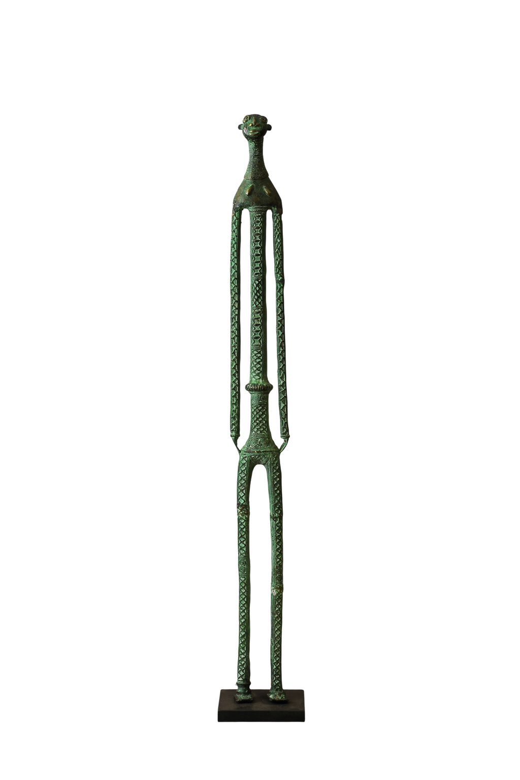 Benin Bronze Sculpture - 2.1