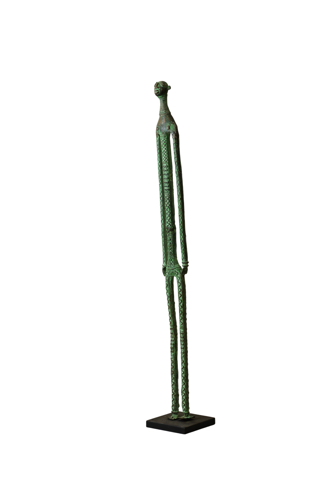 Benin Bronze Sculpture - 2.3