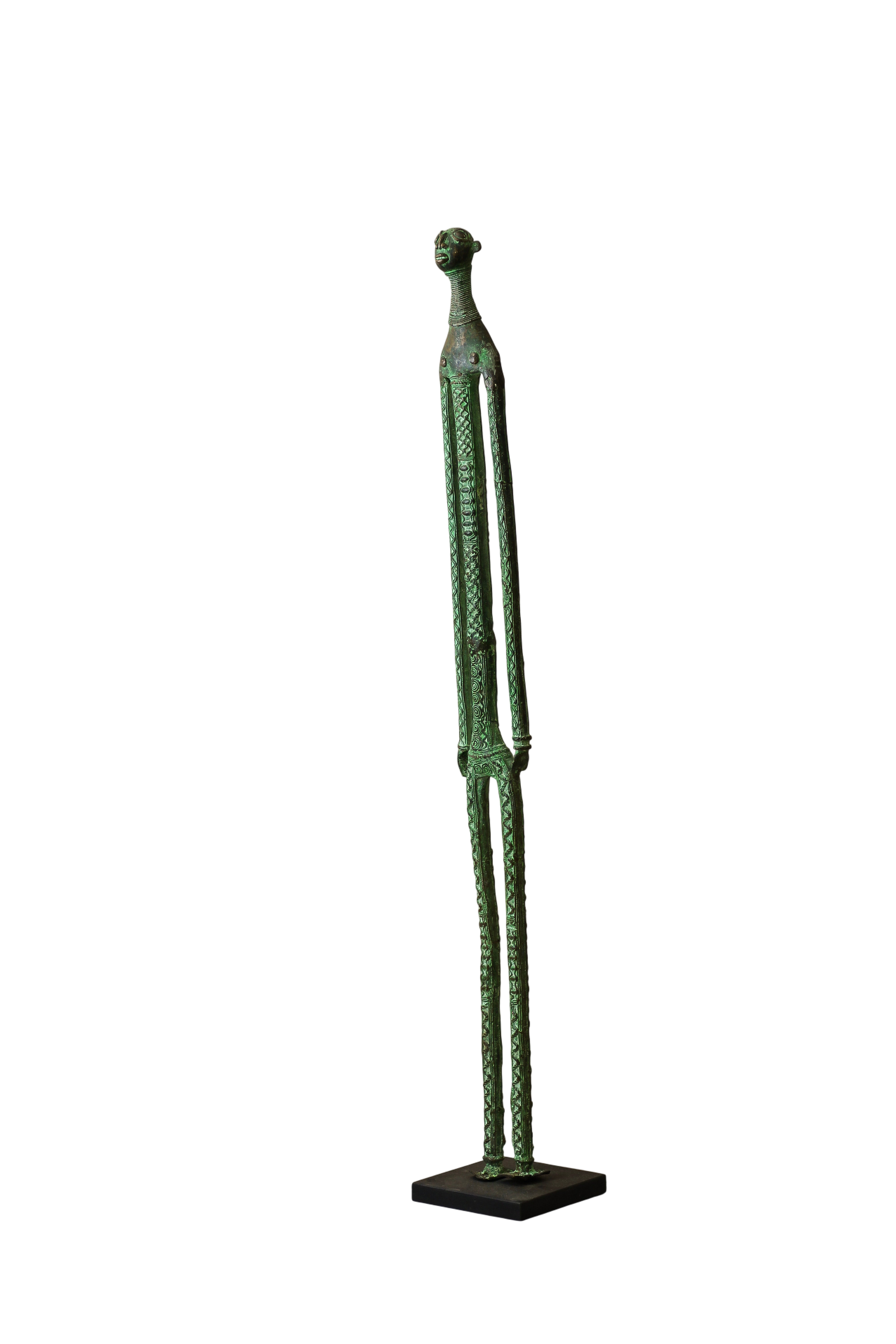 Benin Bronze Sculpture - 2.3