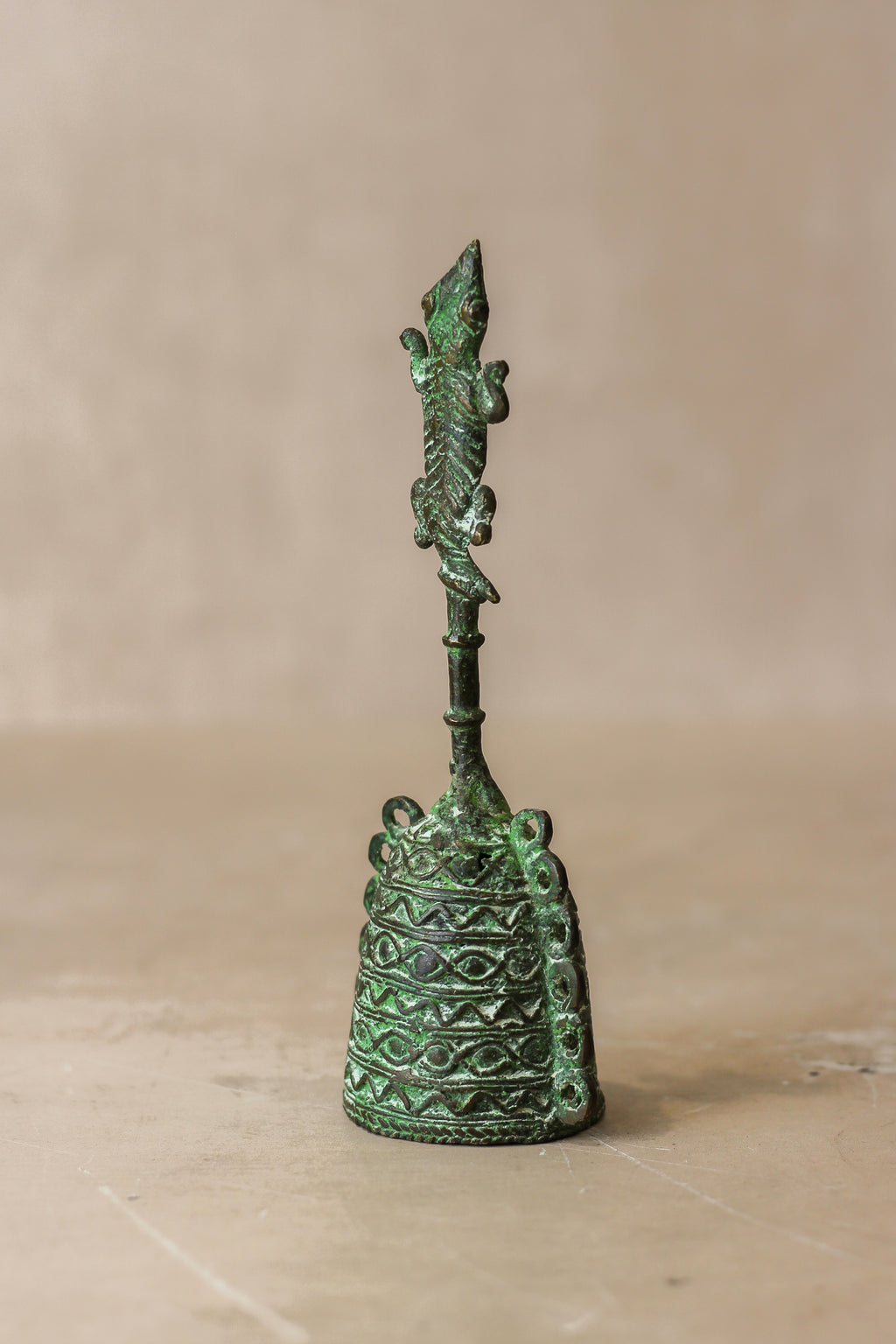 Benin Bronze Bell - 76.1