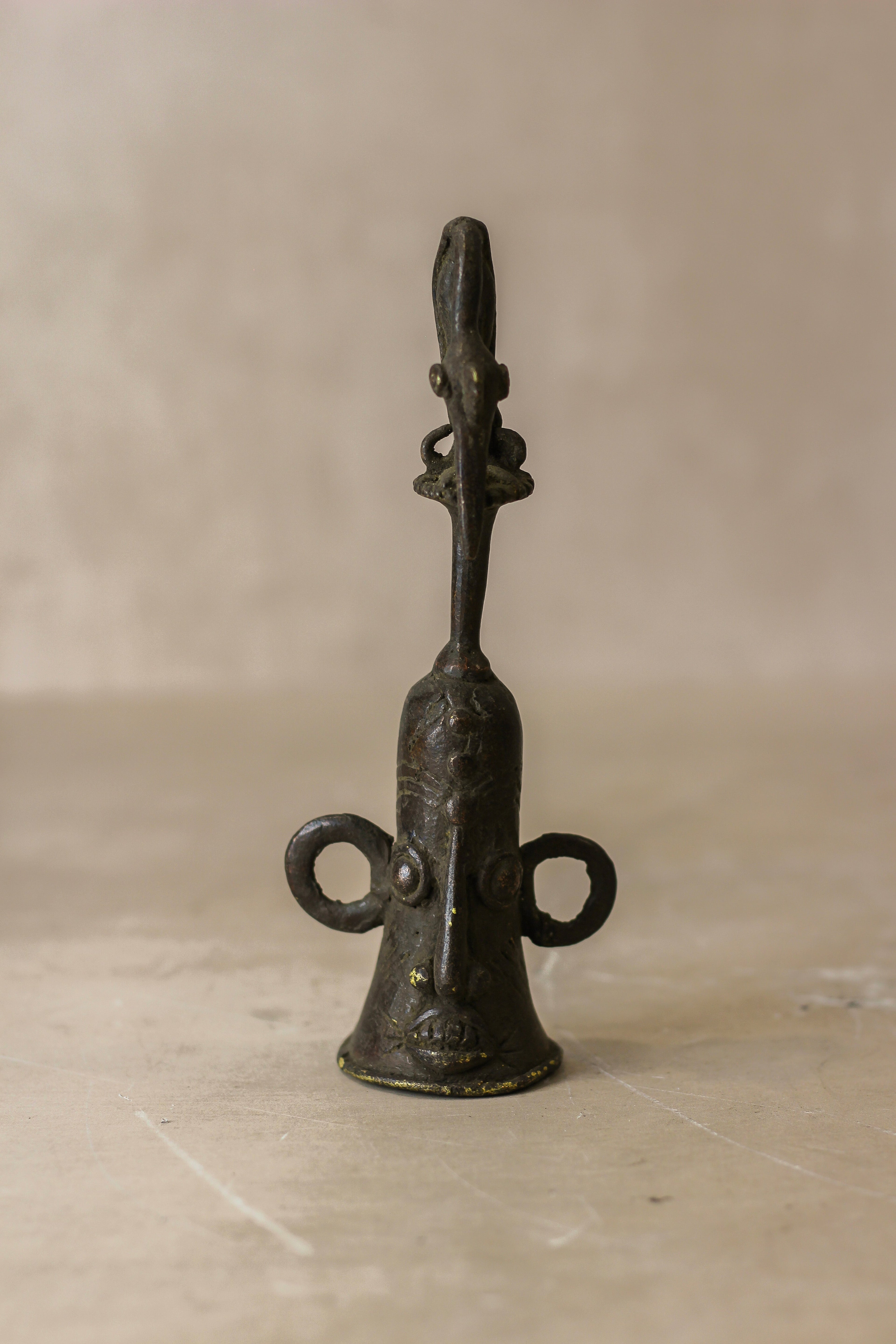 Benin Bronze Bell - 76.2