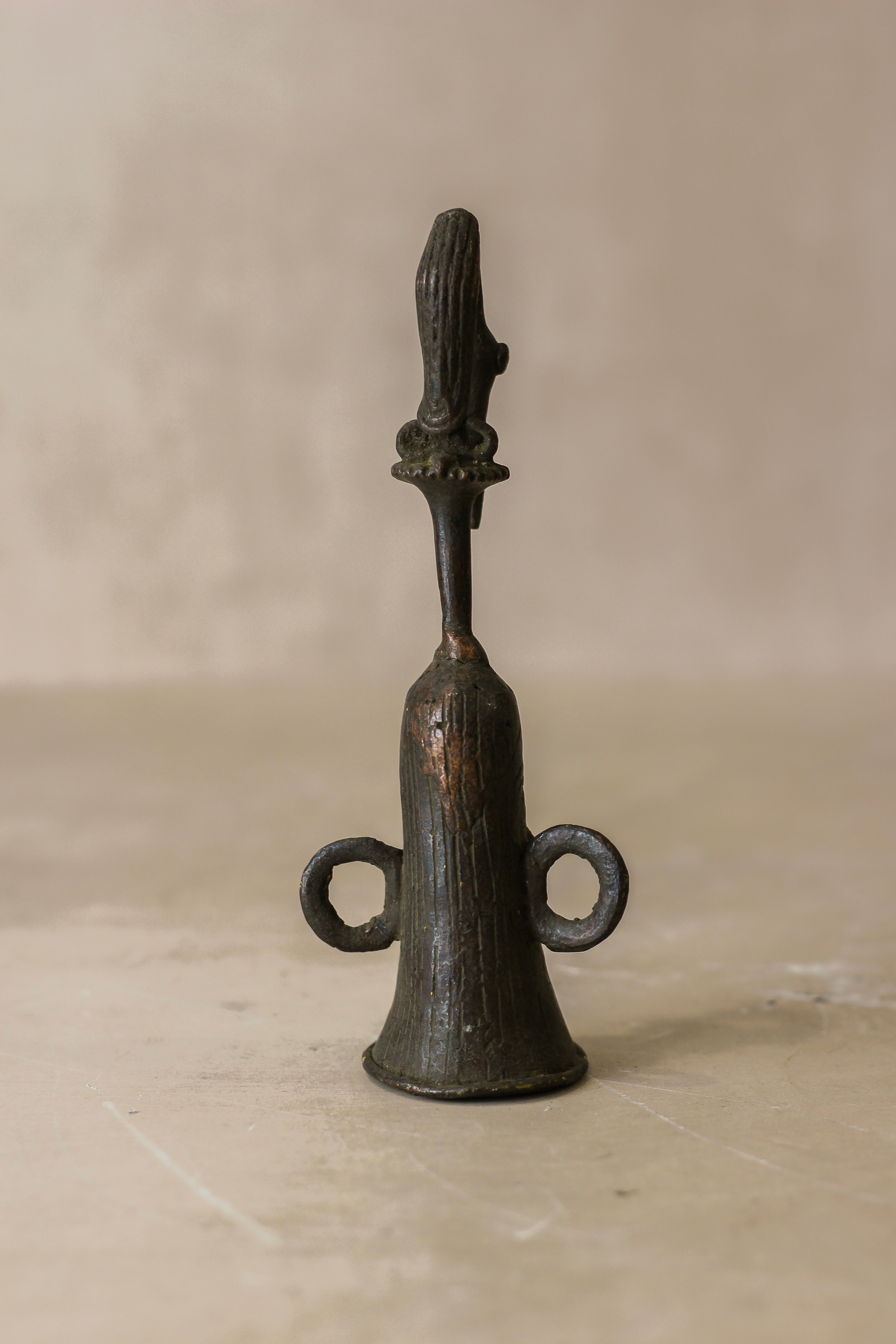 Benin Bronze Bell - 76.2