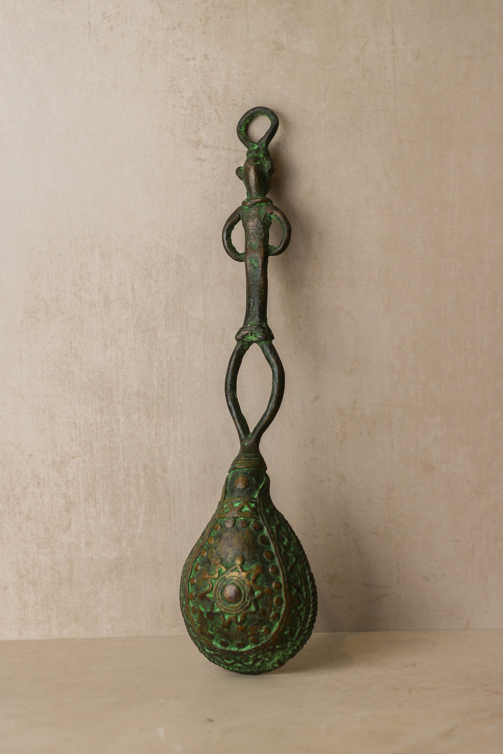 Benin Bronze Spoon - 75.1