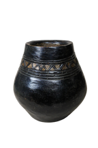Hand Carved Lozi Wood Pot - 17.1