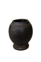 Antique "Stitched" Ethiopian Milk Pot - 17.2