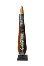 Vintage Beaded Maasai Calabash - Kenya - 52.7