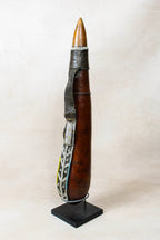 Vintage Beaded Maasai Calabash - Kenya - 52.7