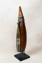 Vintage Beaded Maasai Calabash - Kenya - 52.9