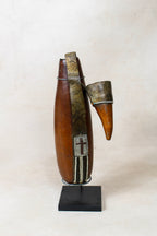 Vintage Beaded Maasai Calabash - Kenya - 52.9