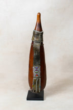 Vintage Beaded Maasai Calabash - Kenya - 52.10