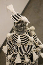 Yoruba Royal Crown Black & White - 15.3