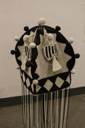 Yoruba Royal Crown Black & White - 15.4