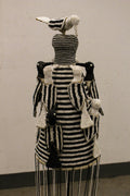 Yoruba Royal Crown Black & White - 15.5