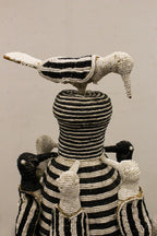Yoruba Royal Crown Black & White - 15.5
