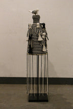 Yoruba Royal Crown Black & White - 15.5