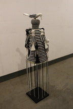 Yoruba Royal Crown Black & White - 15.5