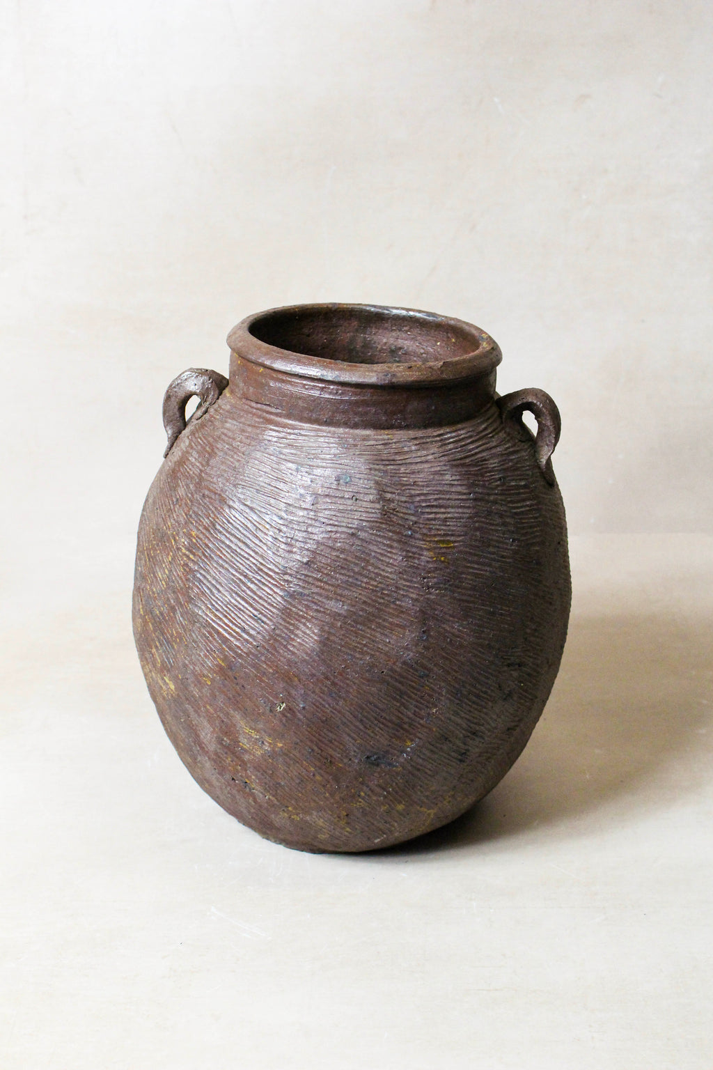 Antique Earthenware Preserve Pots - AEP 17