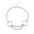 Necromancy O Ring Layered Choker Necklace