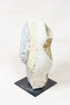 Stone head sculpture by Rizimu Chiwawa Zimbabwe 3003