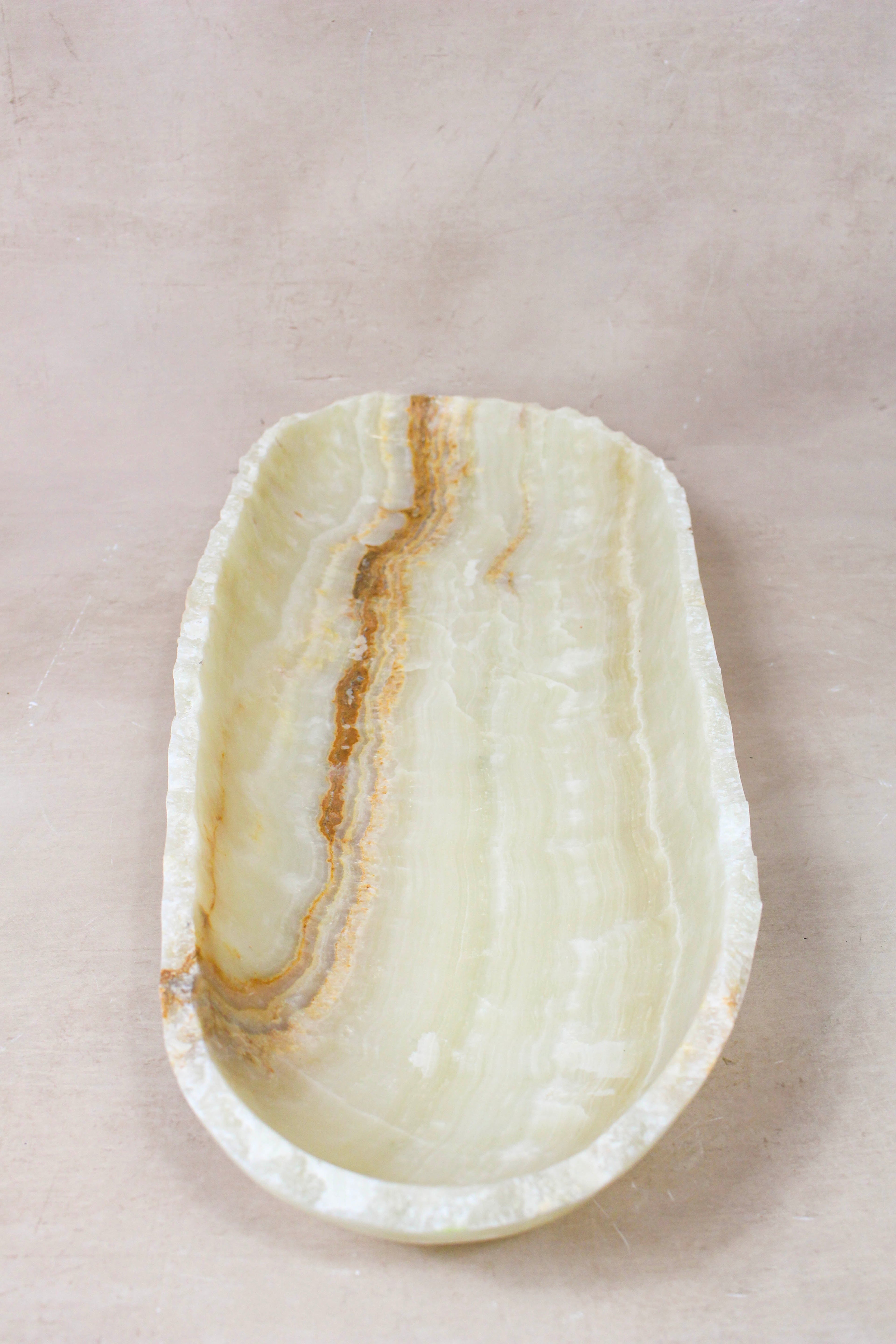 Premium Onyx Bowl Raw Edge POB 22