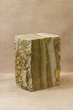 Onyx Side Table Pedestal Raw - Solid - No 2