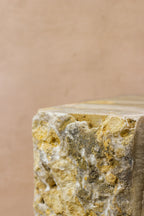 Onyx Side Table Pedestal Raw - Solid - No 2