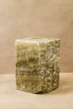 Onyx Side Table Pedestal Raw - Solid - No 4
