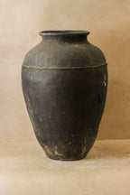 Vintage Black Asian Pots - VB03
