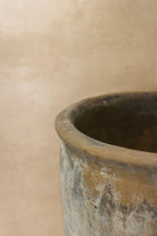 Big Old Grey Asian Pots - L008