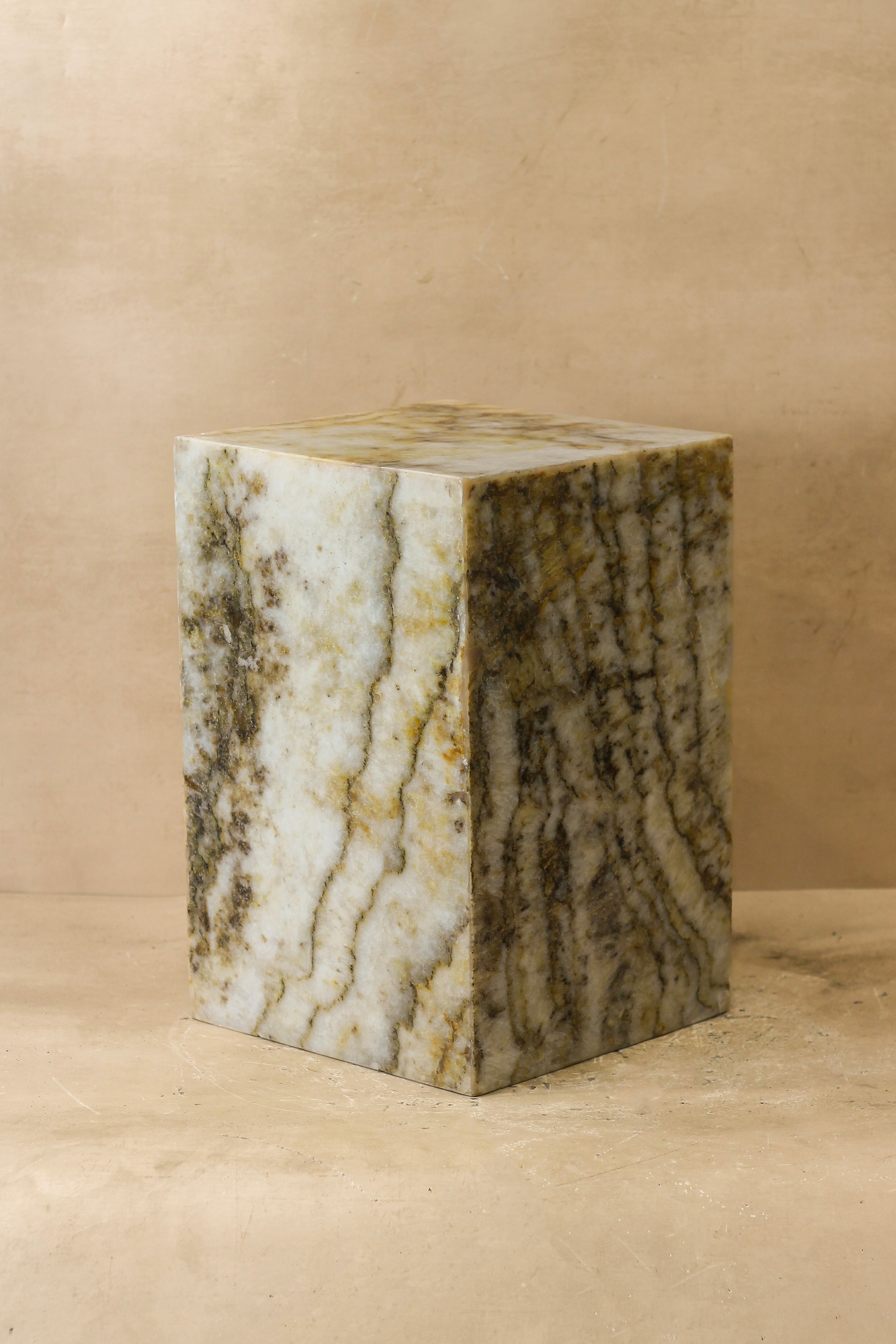 Onyx Side Table Pedestal - Hollow - No 11
