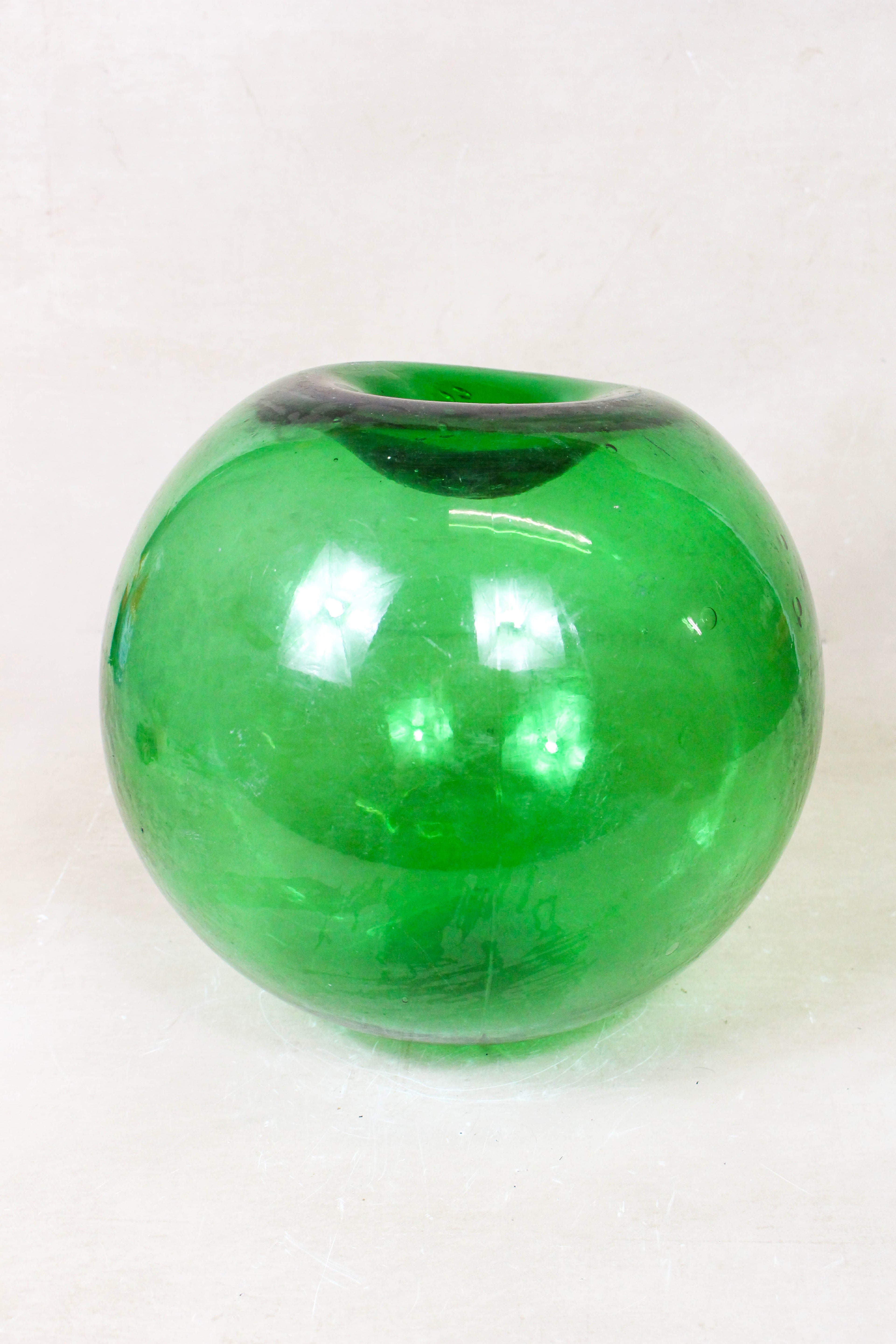 Antique Large Hand Blown Glass Buoy GB1