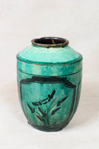 Vintage Emerald Green Pot - EGP 14