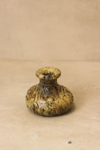 Vintage Small Wood Vase - No 4
