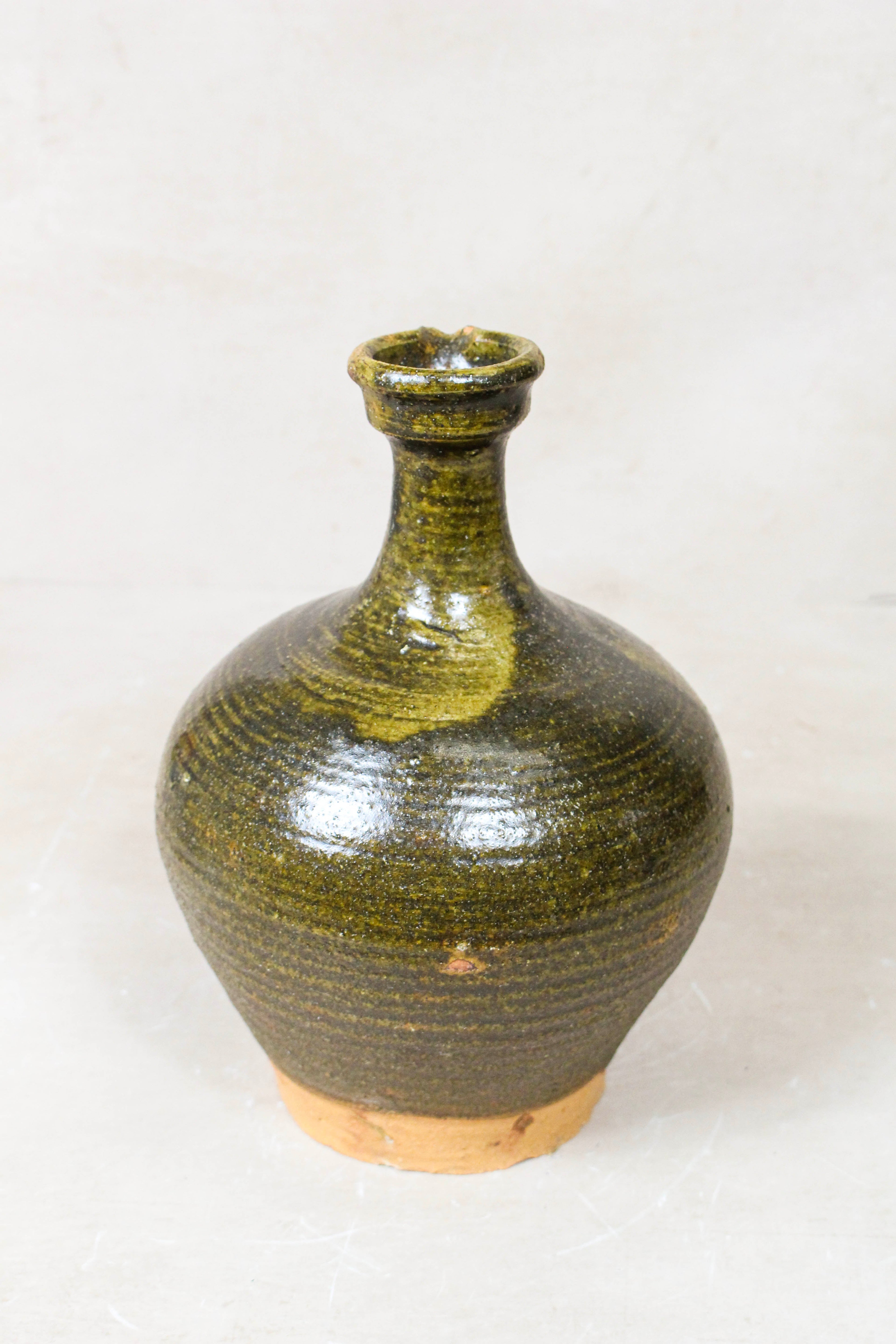 Glazed Bottle Vase - GV34