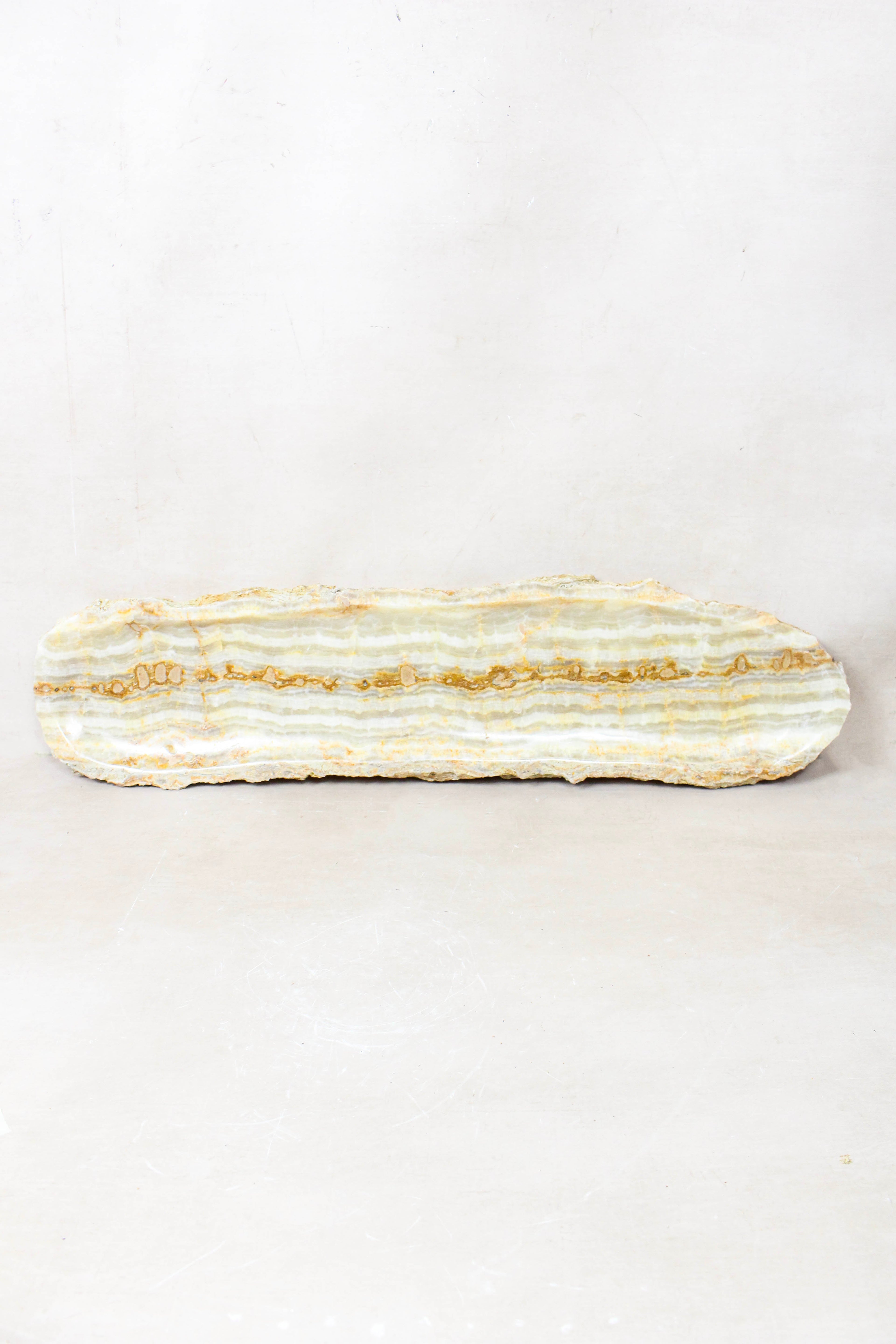 Premium Onyx Tray Raw Edge POB 23