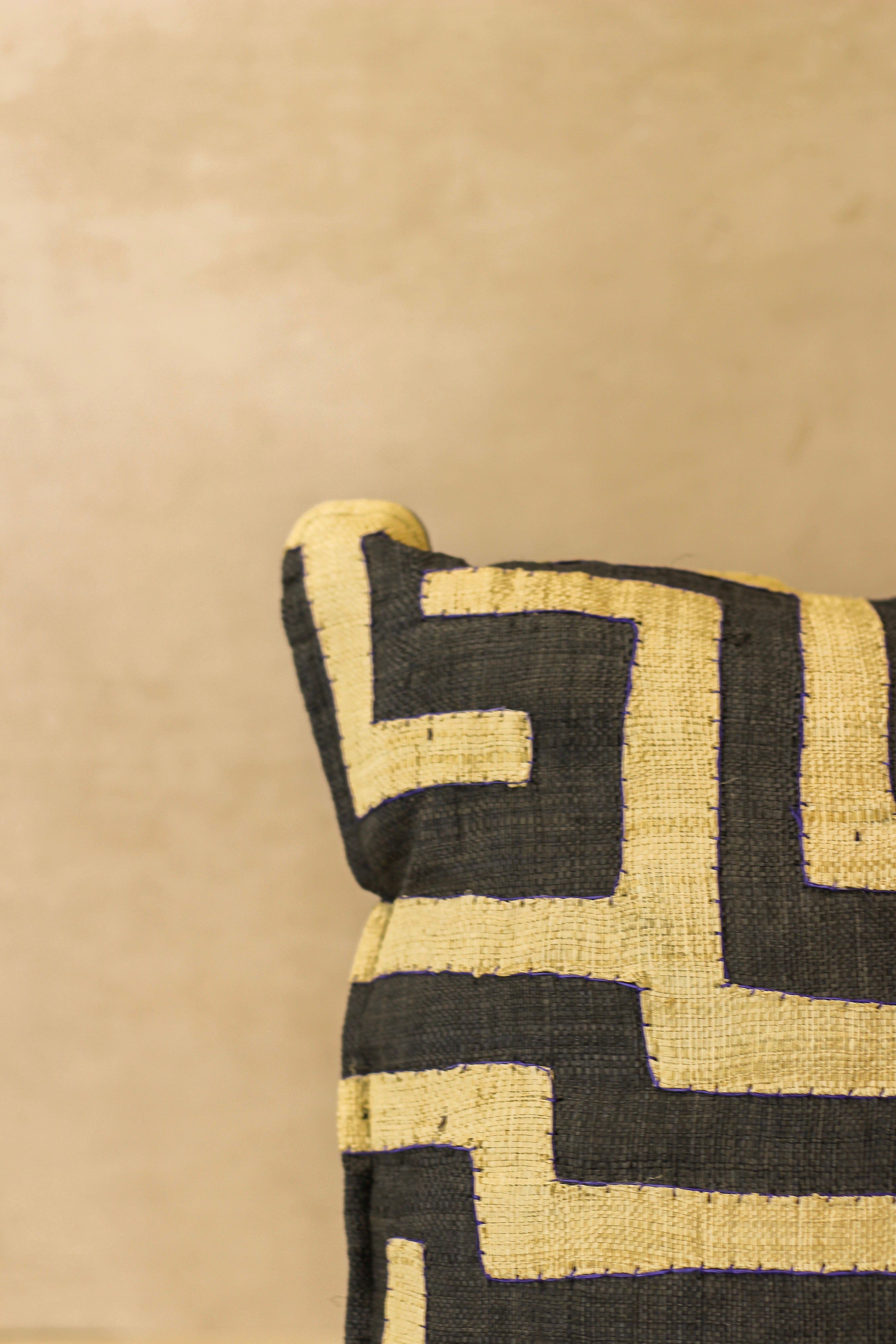 Kuba Cloth Cushion Large