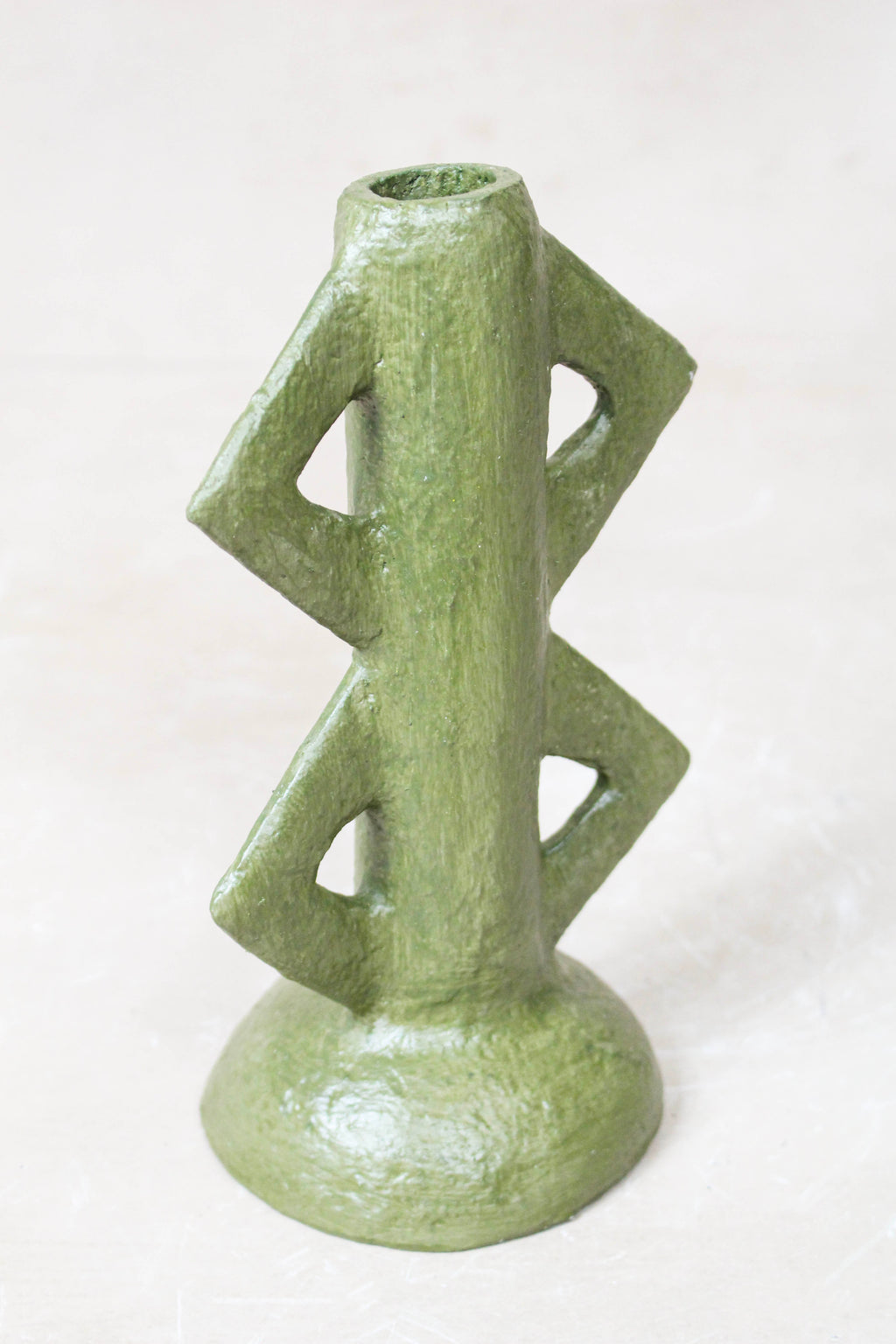 Paper Mache Candle Holder 52.3