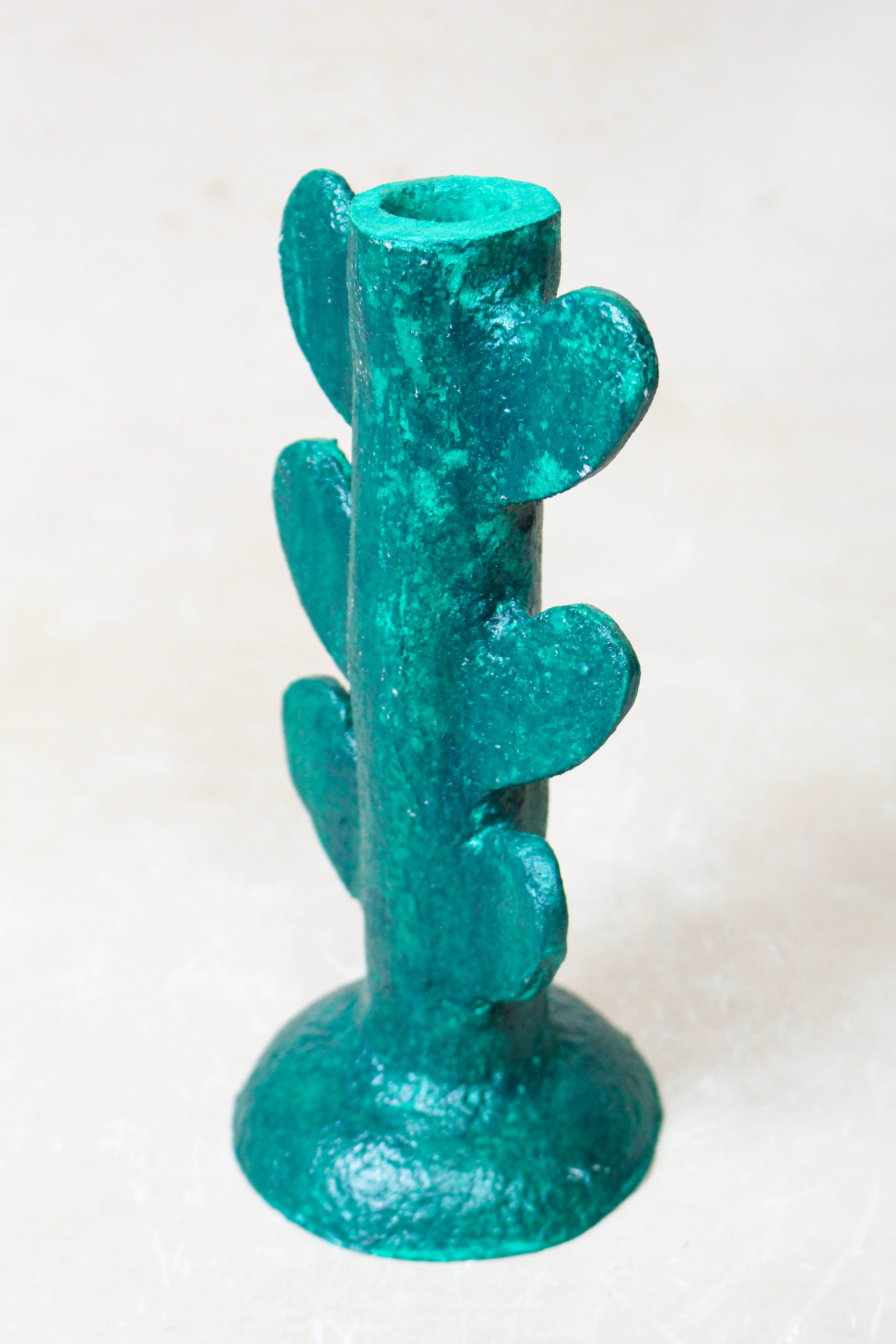 Paper Mache Candle Holder 52.6