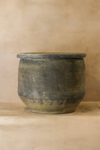 Big Old Grey Asian Pot - L011