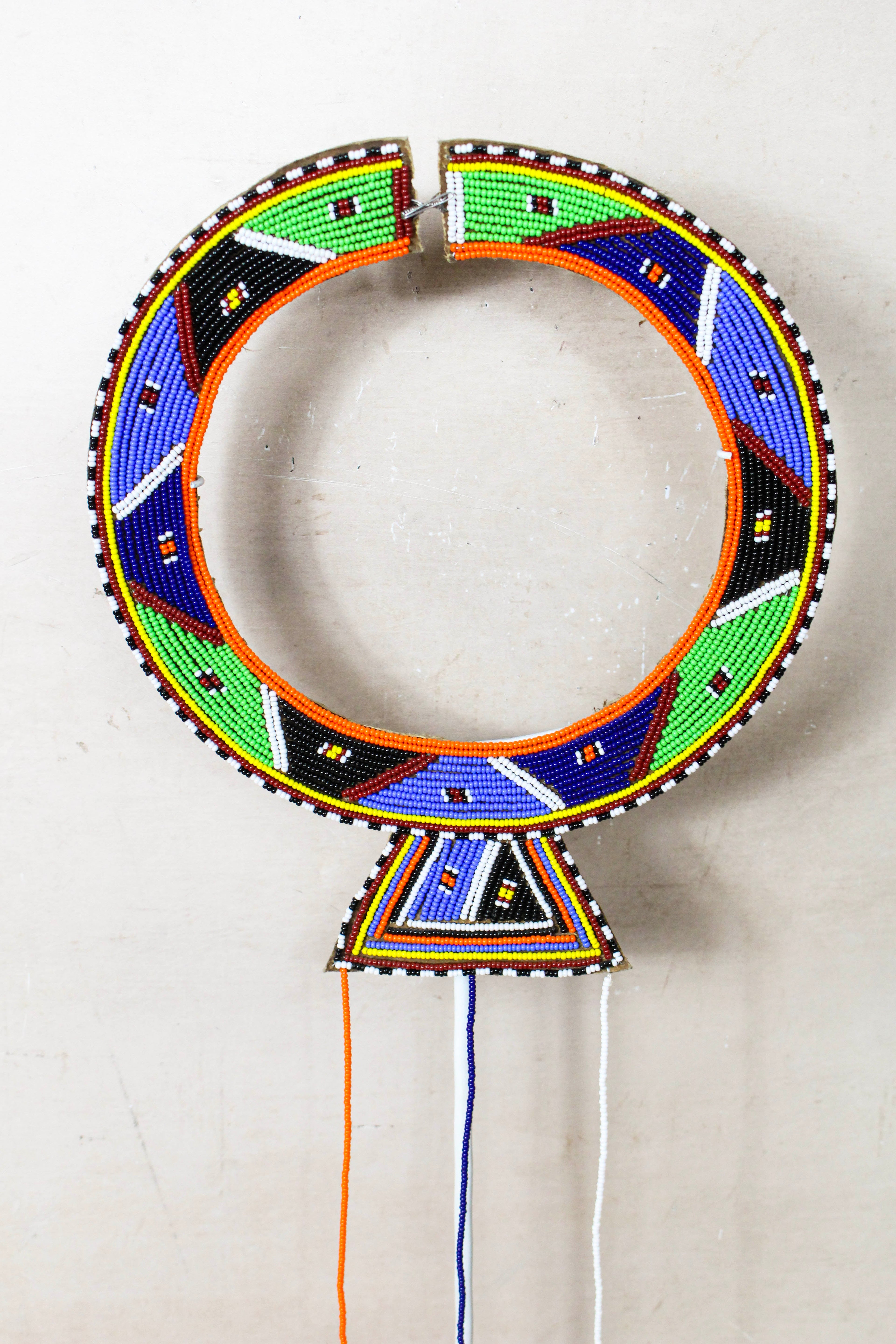 Kenya Maasai beaded Necklace - M1